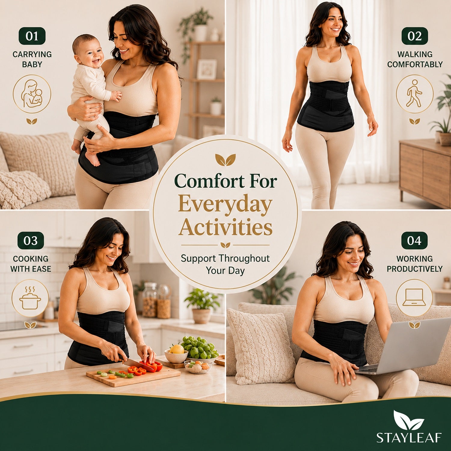 3-In-1 Maternity Belt After Delivery C Section Post Pregnancy Belt
