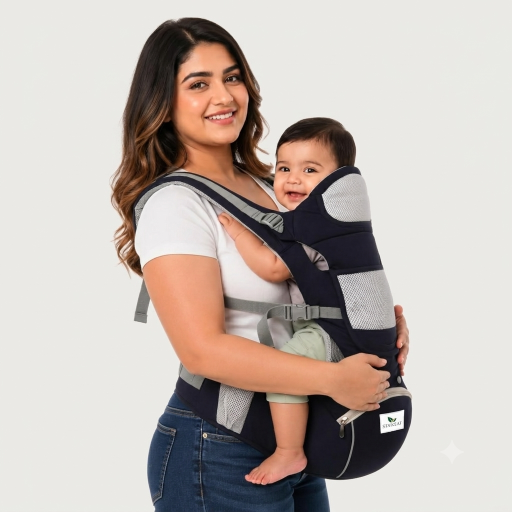 Premium 6-in-1 Baby Carry Bag for Newborn to Toddler