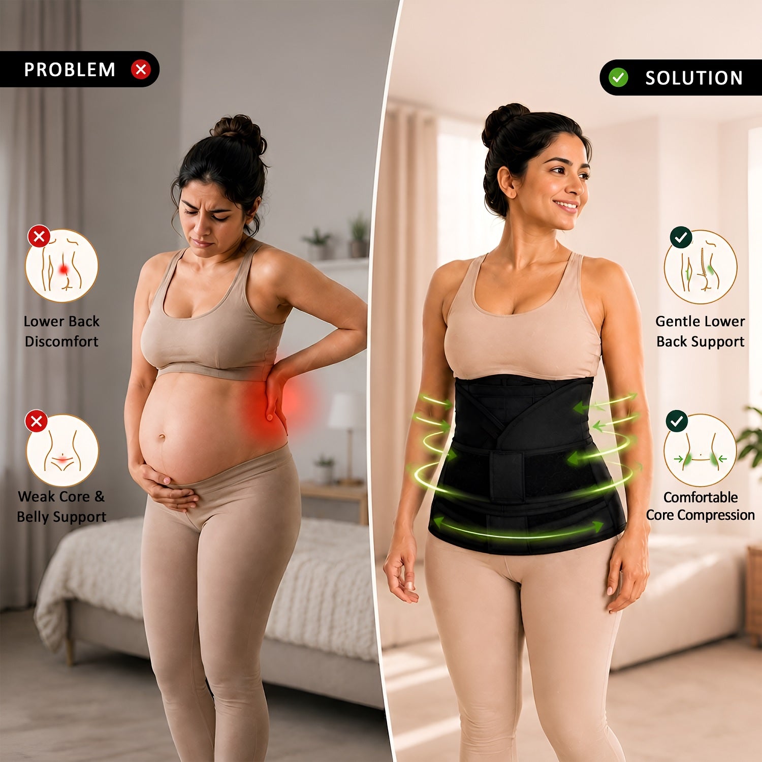 3-In-1 Maternity Belt After Delivery C Section Post Pregnancy Belt
