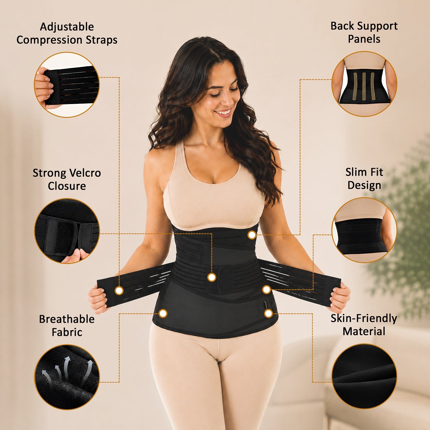 3-In-1 Maternity Belt After Delivery C Section Post Pregnancy Belt