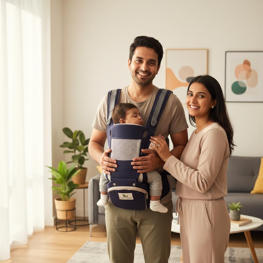 Premium 6-in-1 Baby Carry Bag for Newborn to Toddler